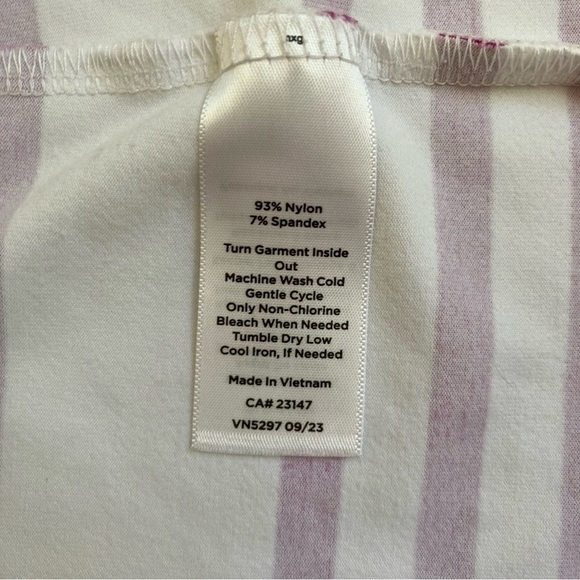 Talbots Bundle of Two Effortless Jersey Striped Square Neck Top Stretchy Sz 2X - Picture 11 of 11